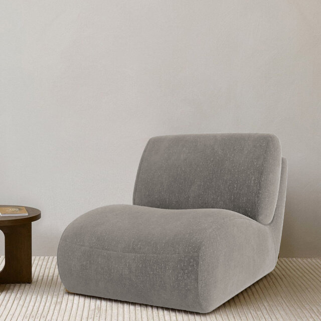 Nita Swivel 84.1 Cm Wide Swivel Lounge Chair