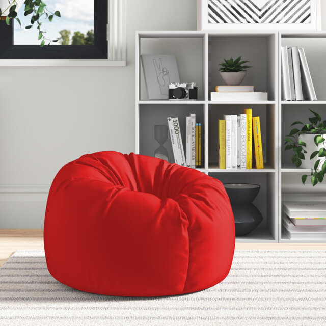 Attenborough Polyester Outdoor Friendly Refillable Bean Bag Chair