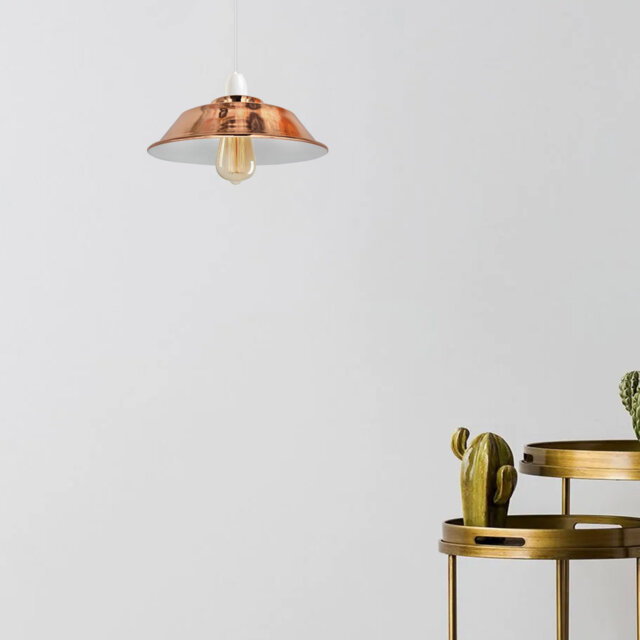 5cm H Metal Bowl Lamp Shade ( Uno )