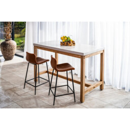 Solid Wood Base Dining Table