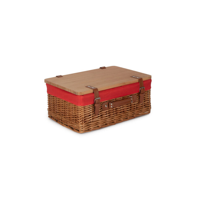 Wicker Gift or Storage Hamper with Lining