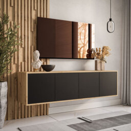 "Jaques Unfinished Floating TV Stand for TVs up to 65"""