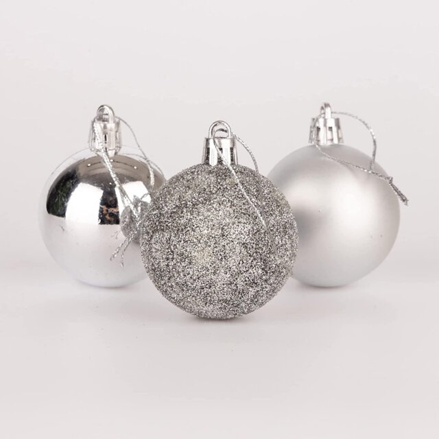 5cm Polyvinyl Chloride (PVC) Bauble