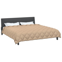 Winter Duvet Taupe   Microfiber