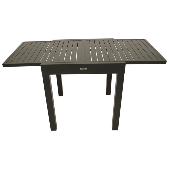 Rectangular Extendable Outdoor Dining Table and Bistro Table - 140 cm W 70 cm D