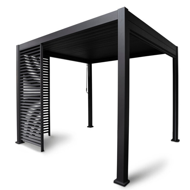 Side Slatted Panel for Pergola