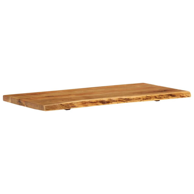 Tramore Bathroom Vanity Top Solid Acacia Wood 114x52x4 cm