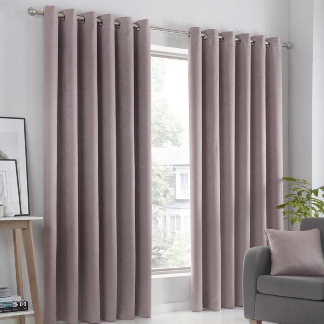 Eyelet Room Darkening Curtain