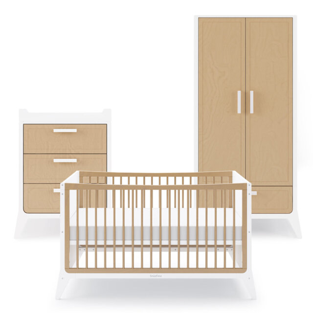 Snuzfino 3 Piece Nursery Furniture Set