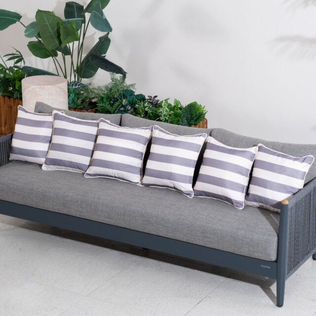 Striped Cushion Cover