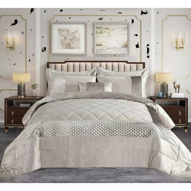 Polyester Bedspread with Pillow Shams Included
