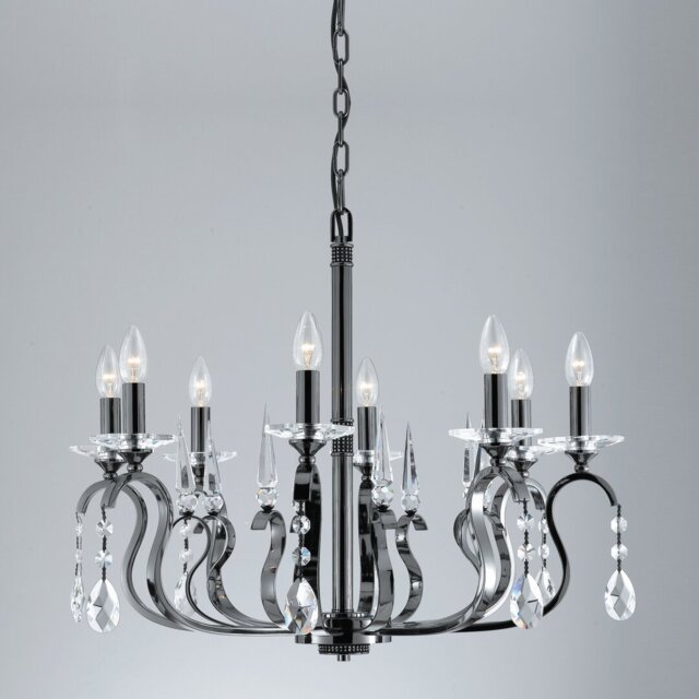 8 - Light Candle Style Chandelier