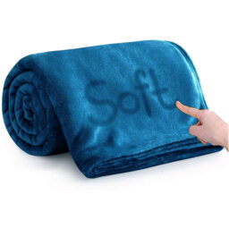 Zygi Reversible Mink Faux Plush Fur Fleece Throw/ Blanket