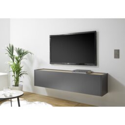 "Alexix Unfinished Floating Entertainment Centre for TVs up to 65"""