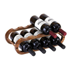 Wine Rack and Water Bottle Organizer Countertop