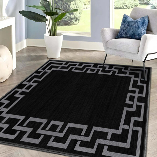 Printed Area Rug – Soft, Durable, Fade-Resistant Floor Decor For Living Room & Bedroom