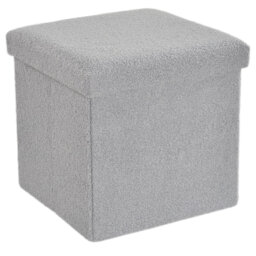 38 FOLDABLE BOUCLE STORAGE BOX