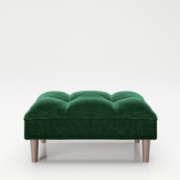 Scarlett 88cm Wide Tufted Rectangle Solid Colour Cocktail Ottoman