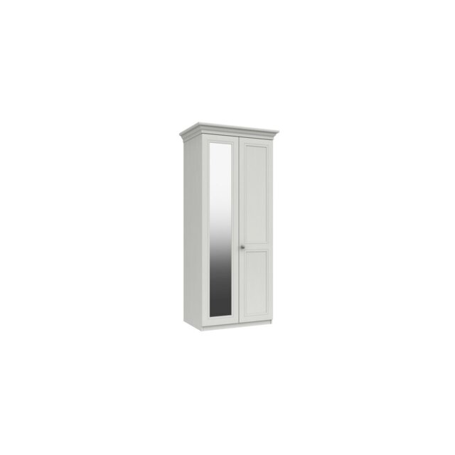 Wisbech 2 Door Manufactured Wood Wardrobe