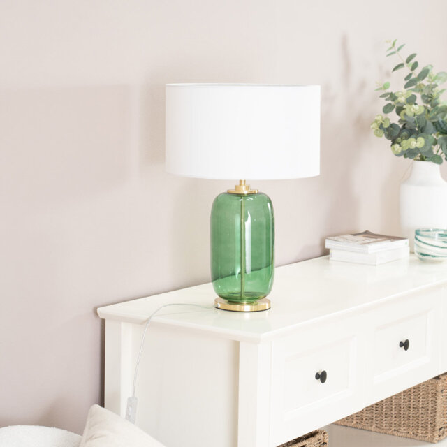 Angula Glass Table Lamp