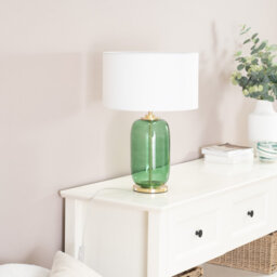 Angula Glass Table Lamp