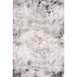 Ruby Weathered Lines Beige Gold Abstract Area Rug