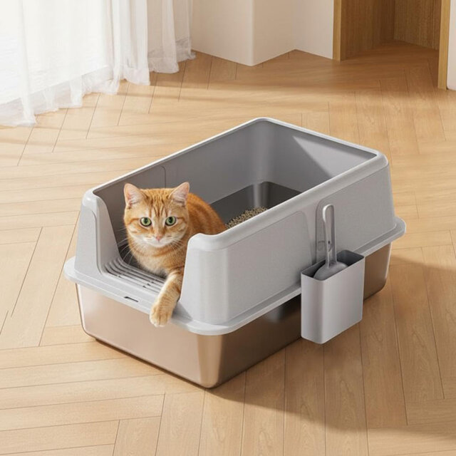 Stainless Steel Litter Box