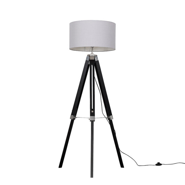 Simmonds 143.5cm Matt Tripod Floor Lamp