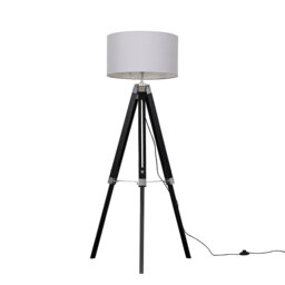 Simmonds 143.5cm Matt Tripod Floor Lamp