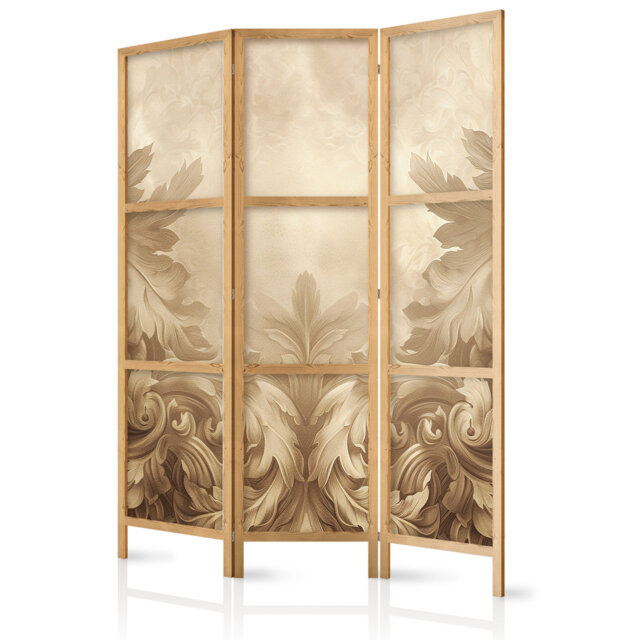 Solid Wood Folding Room Divider