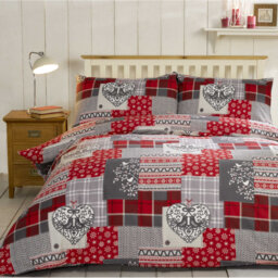 Antravion Cotton Patchwork Bedding with Pillowcases Included