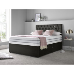 Boltwood Upholstered Divan Bed with Mattress