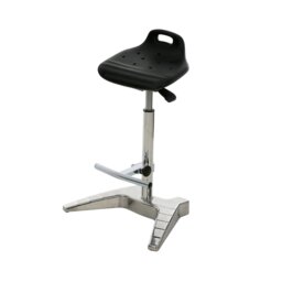Height-adjustable office stool