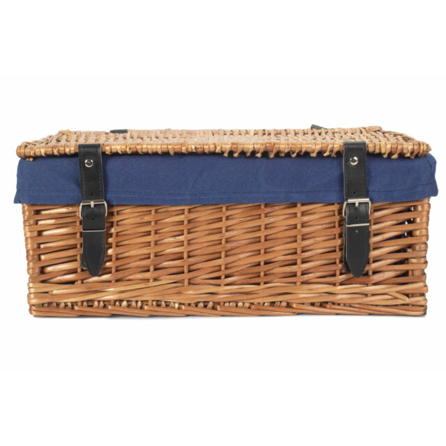 Wicker Packaging Hamper Basket with Lining