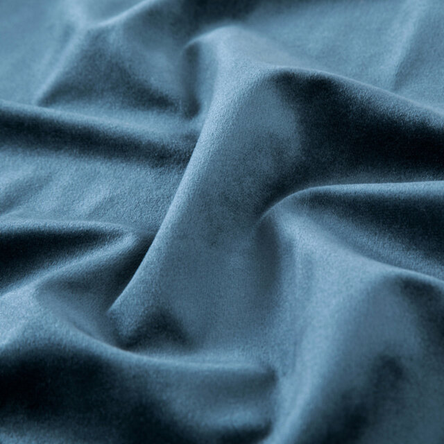 Claverton Crushed Velvet Sheer Eyelet Curtains