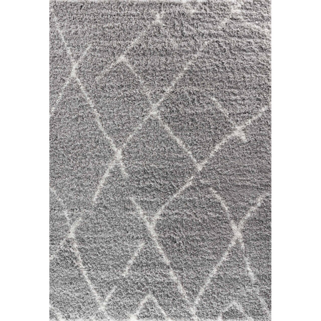 Esita Shaggy Grey Indoor/Outdoor Rug