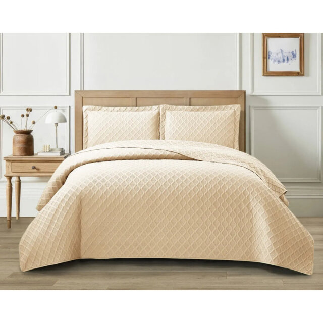 Solid Colour Bedspread