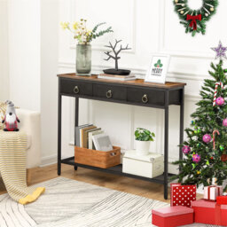Abdera 100cm Console Table with 3 Drawers