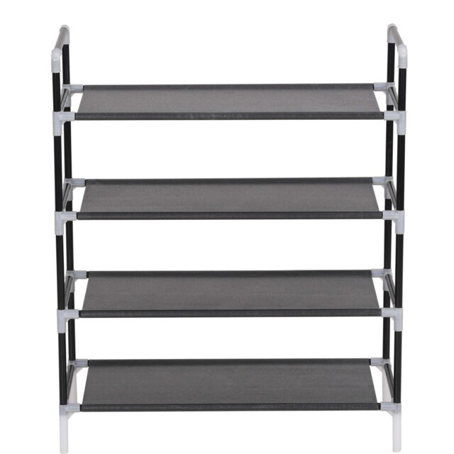 12 Pair Flip Down Shoe Storage