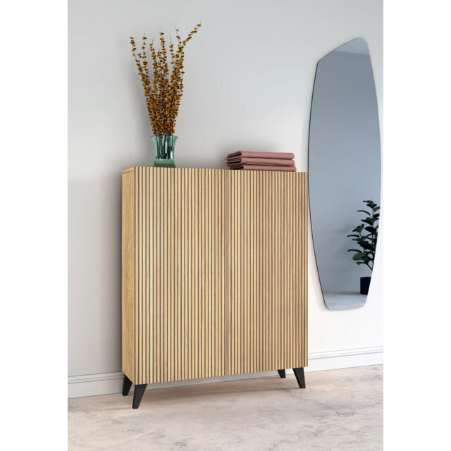16 Pair Shoe Storage Cabinet