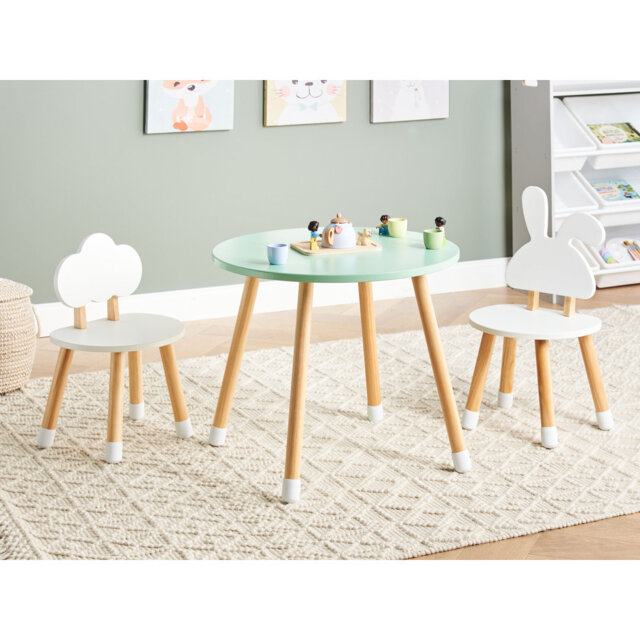 ROBIN Kids 3 Piece Round and Chair Set