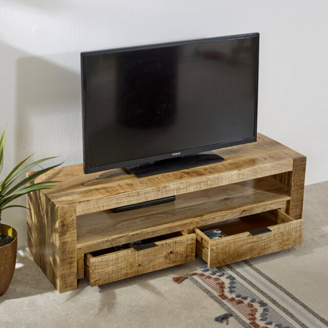 "Rushin Solid Wood TV Stand for TVs up to 50"""