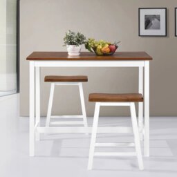 Lindale 2 - Person Solid Wood Dining Set