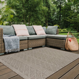 Aima Southwestern Indoor / Outdoor Area Rug