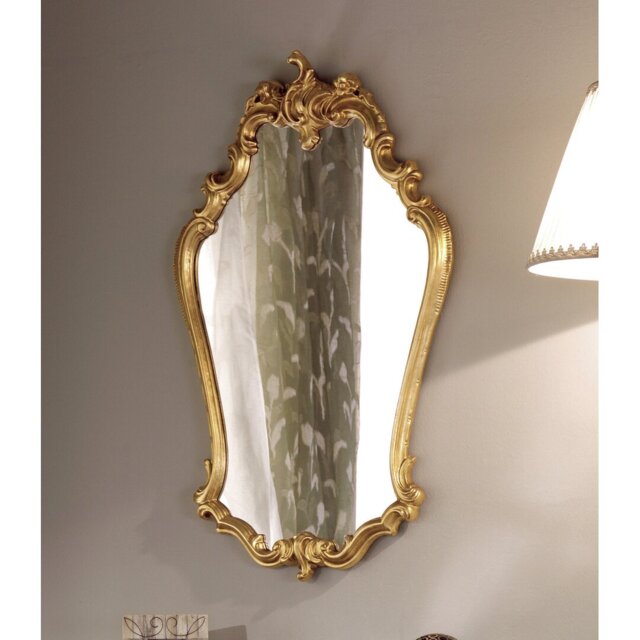 Bullins Wood Flat Wall Mirror