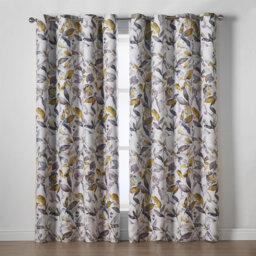 Kanab Giverny Room Darkening Eyelet Curtains