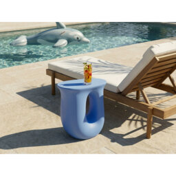 Pedestal End Table