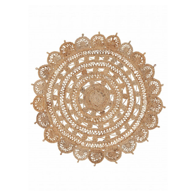 Round Handmade Jute Rug In Beige Hand Crafted Hand Braided Beige Area Rug