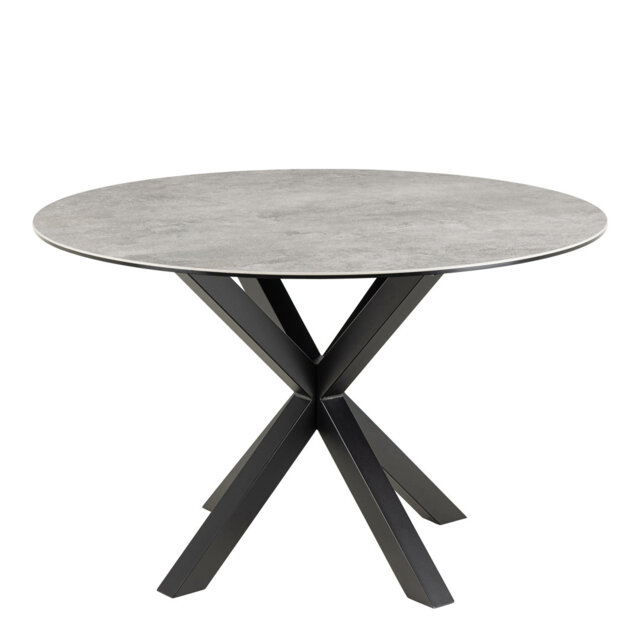 Harrisonburg Round Metal Base Dining Table