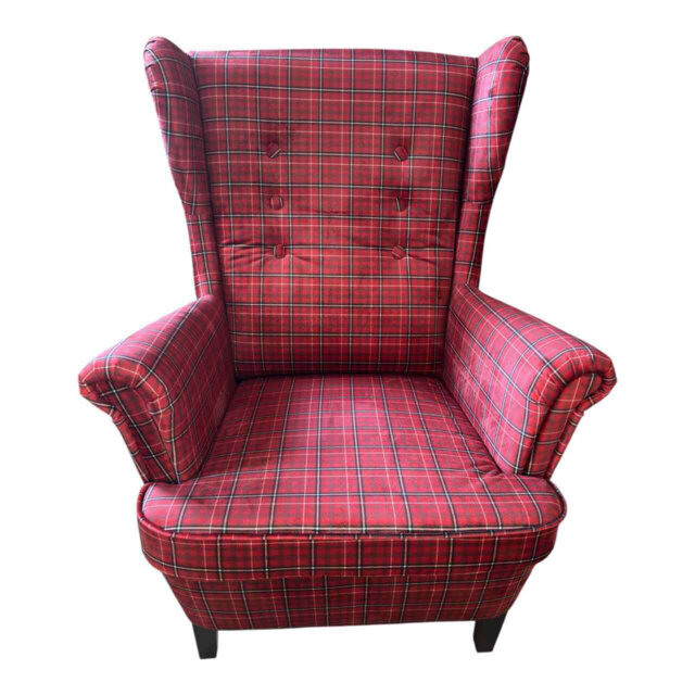 Atara Velvet Wingback Chair